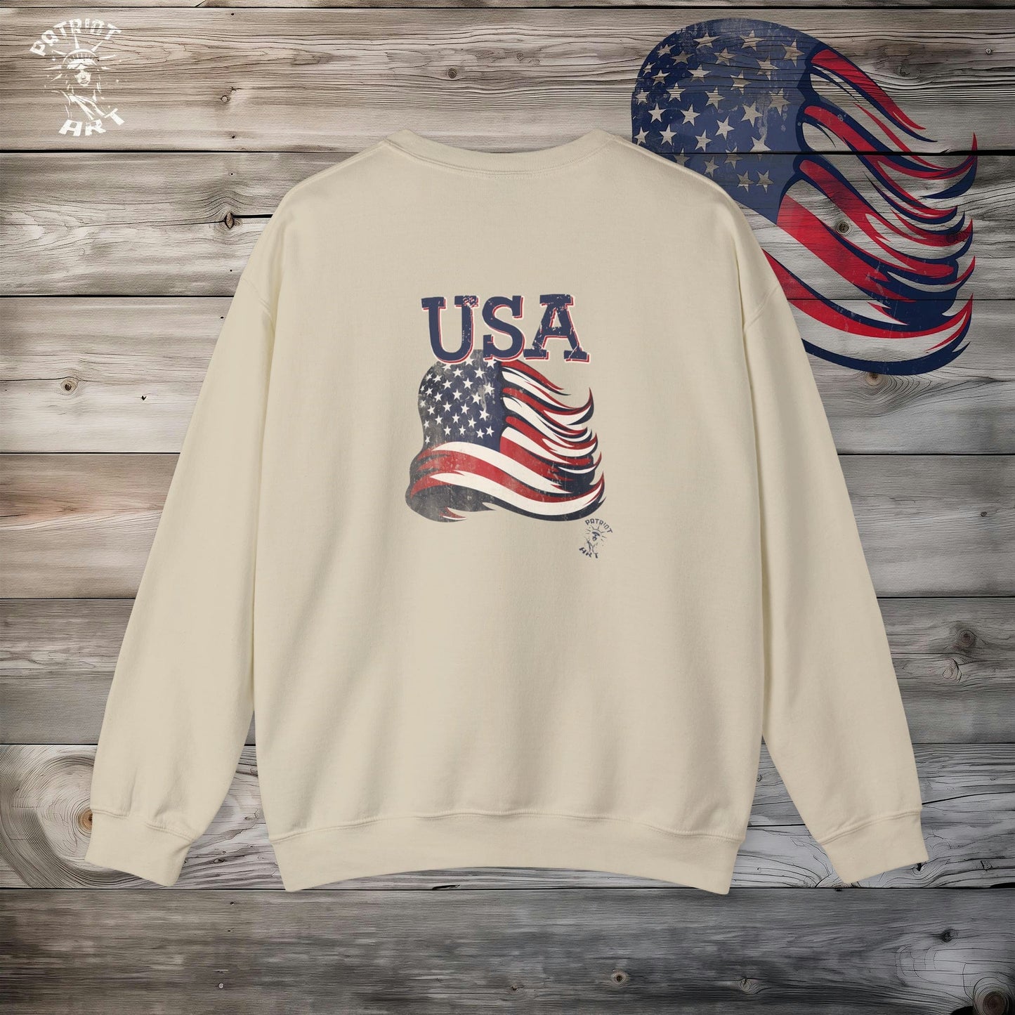 Faith Family and Freedom Crewneck Sweatshirt