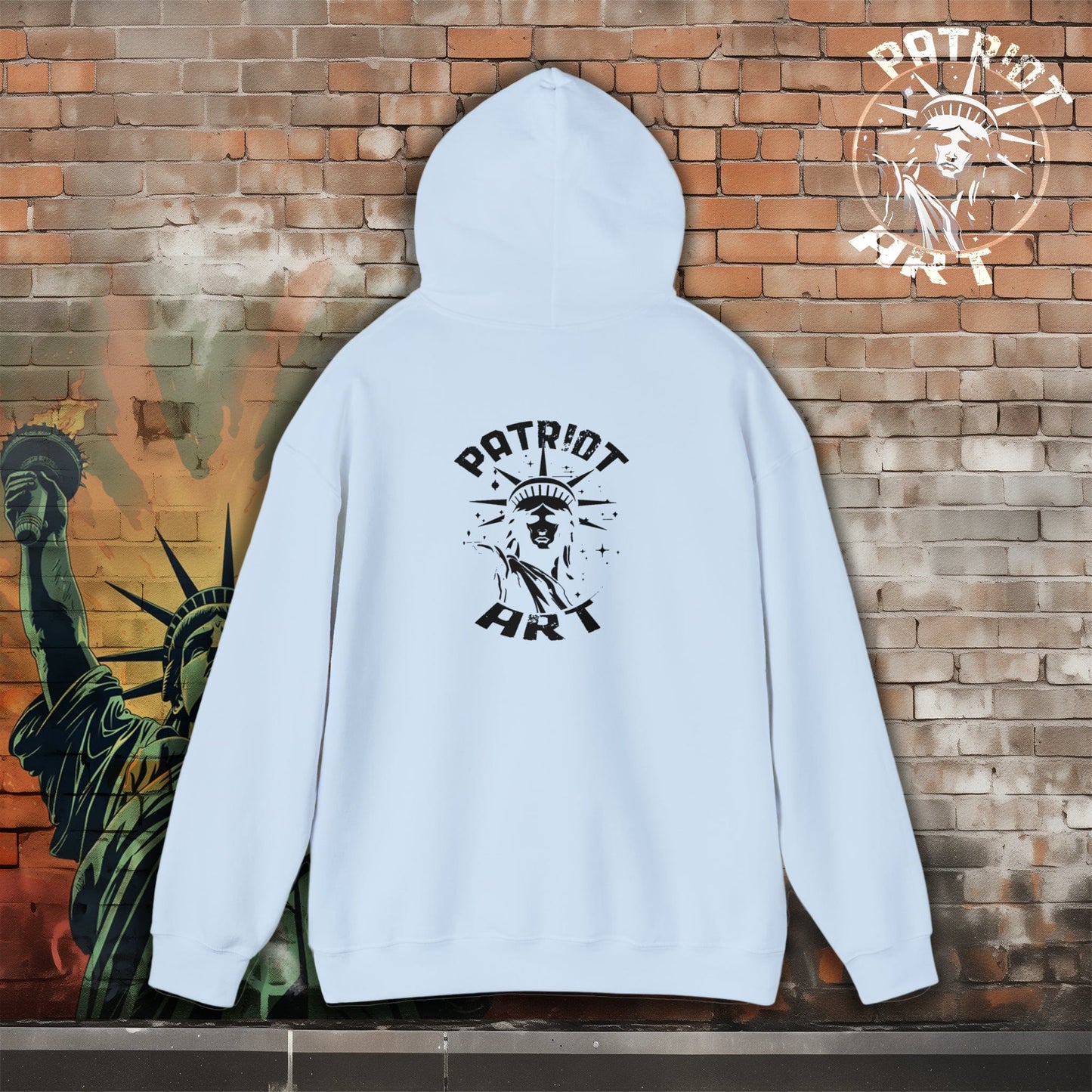 Patriot Art Black Logo Hoodie