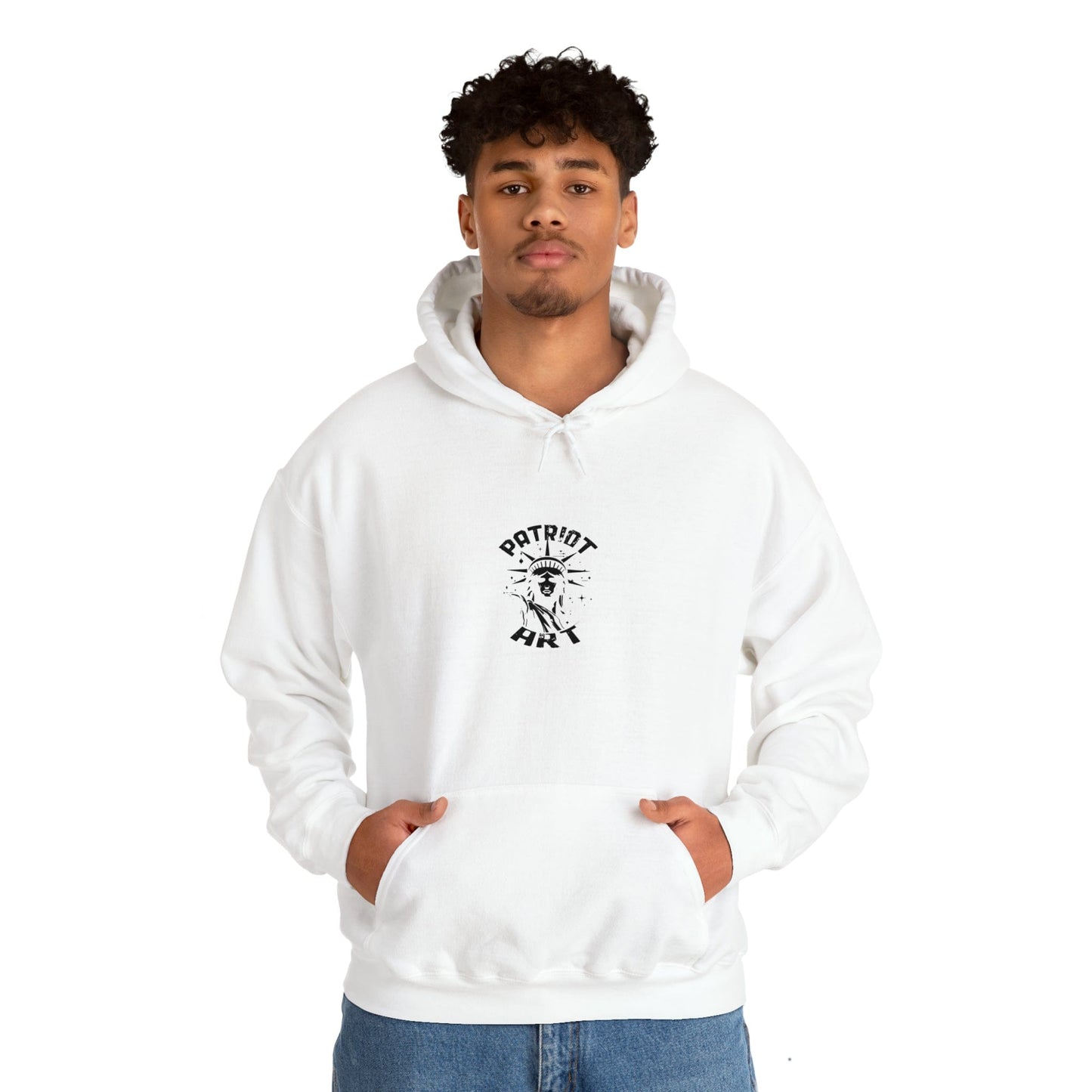 Patriot Art Black Logo Hoodie