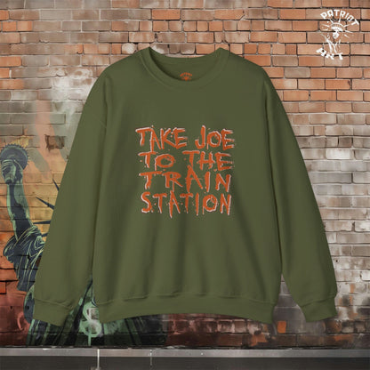 Trump Takes Joe to the "Train Station" Sweatshirt