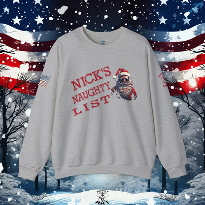 Nick's Naughty List Crewneck Sweatshirt