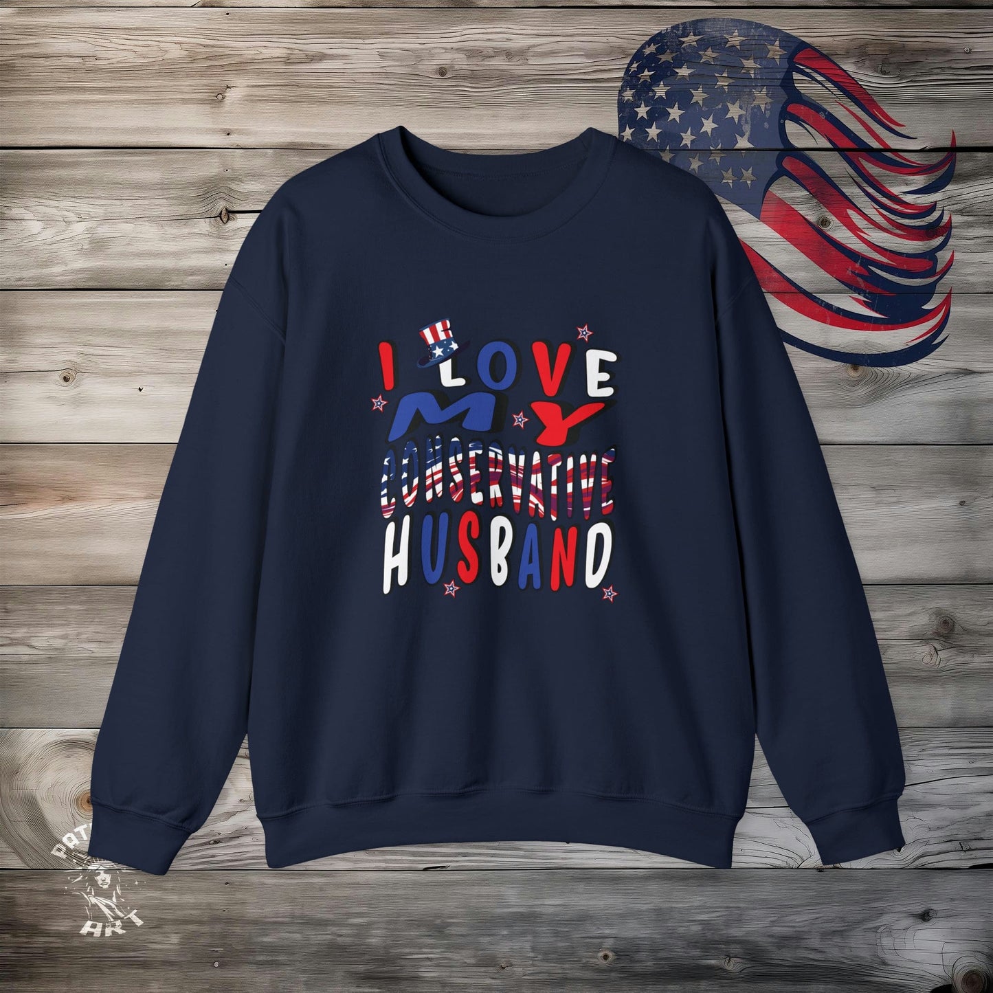 I Love My Conservative Husband Sweatshirt