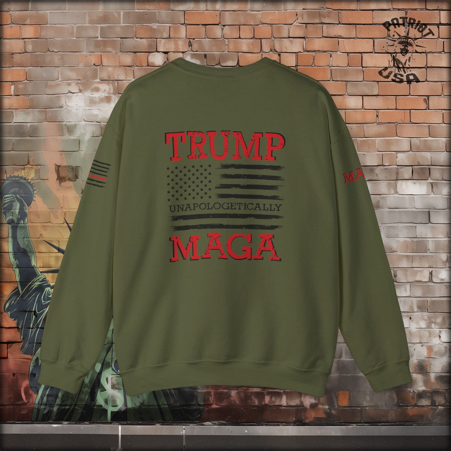 Unapologetically MAGA - Trump 2024 Sweatshirt