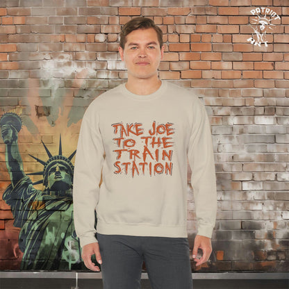 Trump Takes Joe to the "Train Station" Sweatshirt