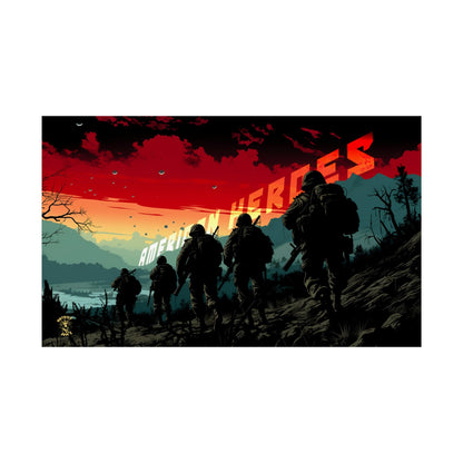 Armed Forces Matte Horizontal Poster