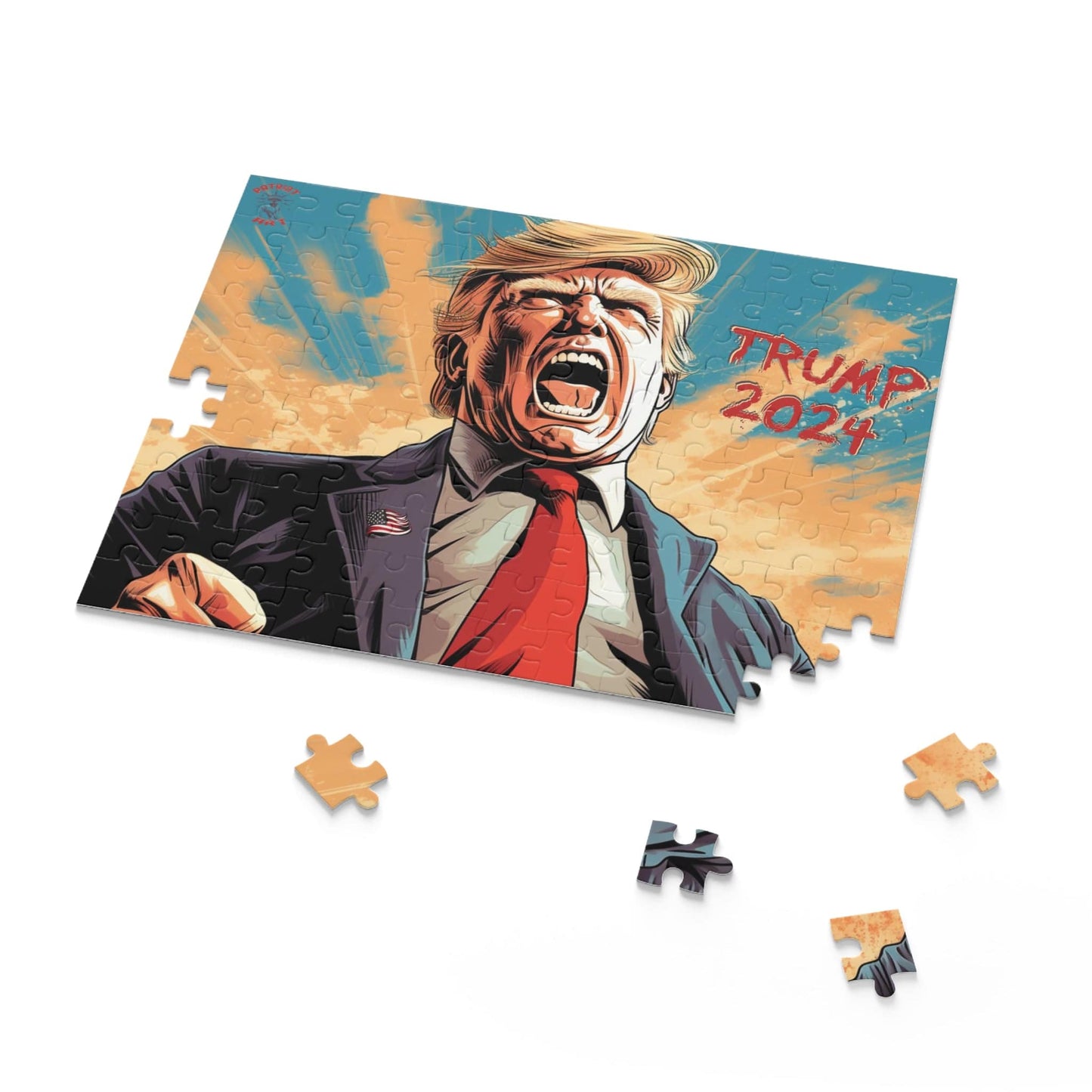 Trump 2024 Unleashed Puzzle (120, 252, 500-Piece)