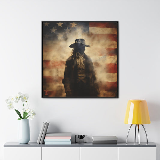 Echoes of Freedom Framed Gallery Canvas Wraps