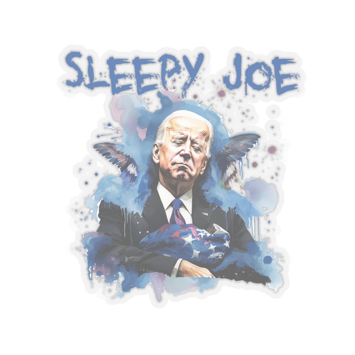 Sleepy Joe Kiss-Cut Stickers