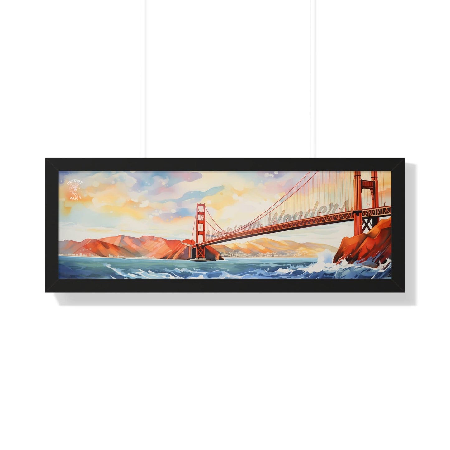 Golden Gate Bridge Framed Poster