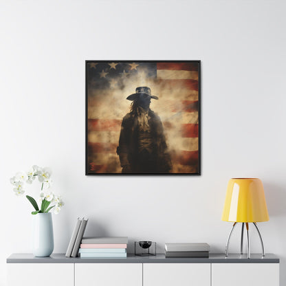 Echoes of Freedom Framed Gallery Canvas Wraps