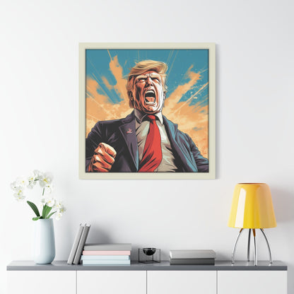 Trump Unleashed Matte Canvas, Stretched, 1.25"