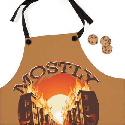 The Mostly Peaceful Grill Master Apron