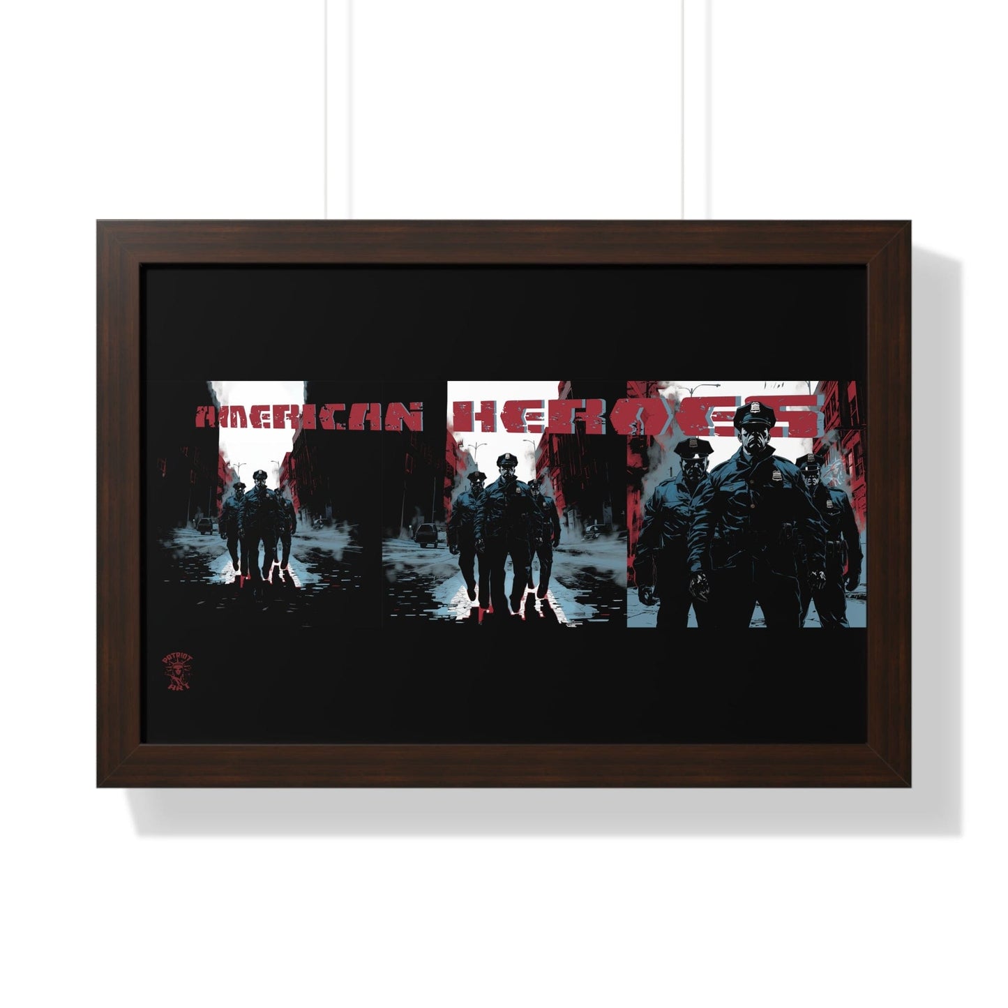 Policemen Edition Framed Poster