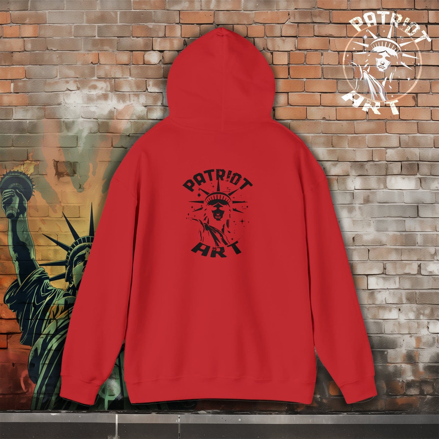 Patriot Art Black Logo Hoodie