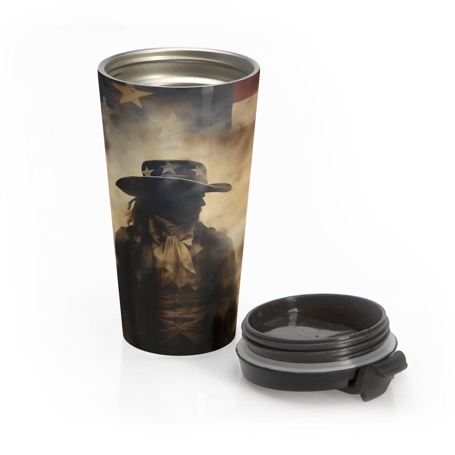 Echoes of Freedom Stainless Steel Travel Mug