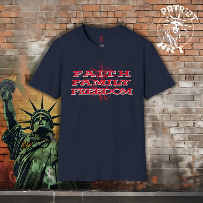 Faith Family Freedom T-Shirt