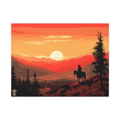 The Lone Ranger Matte Canvas Stretched, 1.25"