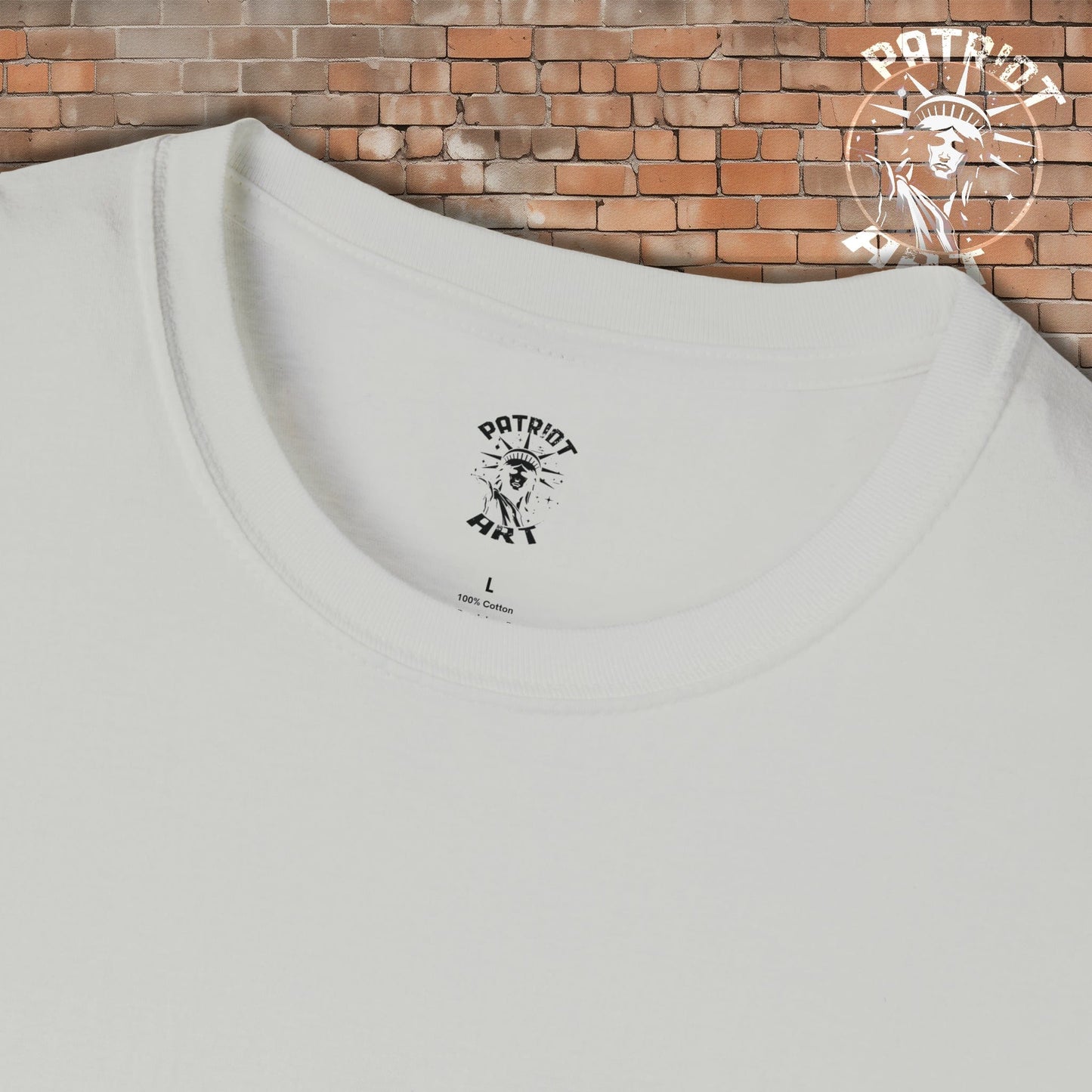 Lady Liberty Simple Logo T-Shirt