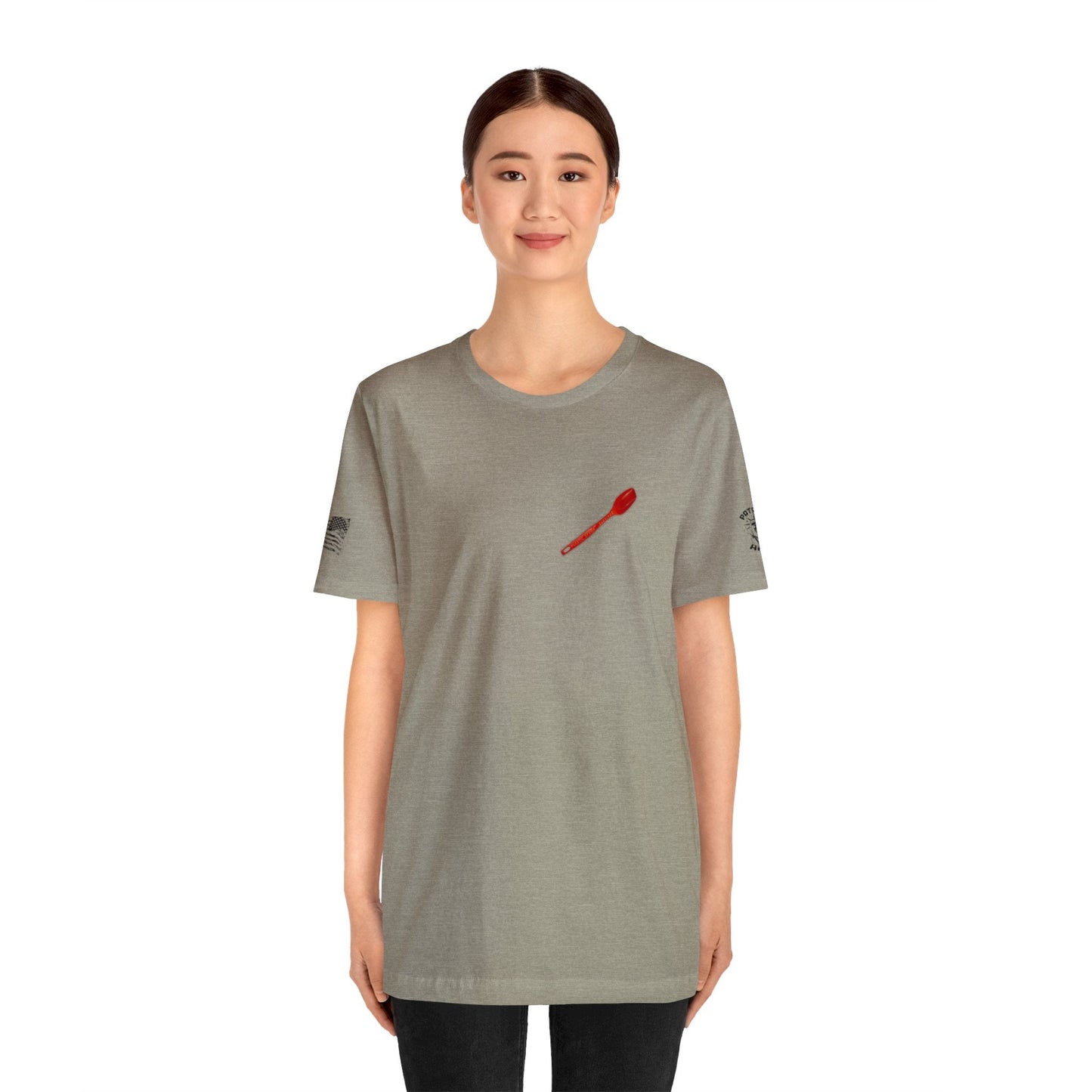 Plastic Spoon Survivors T-Shirt - Small Front Design