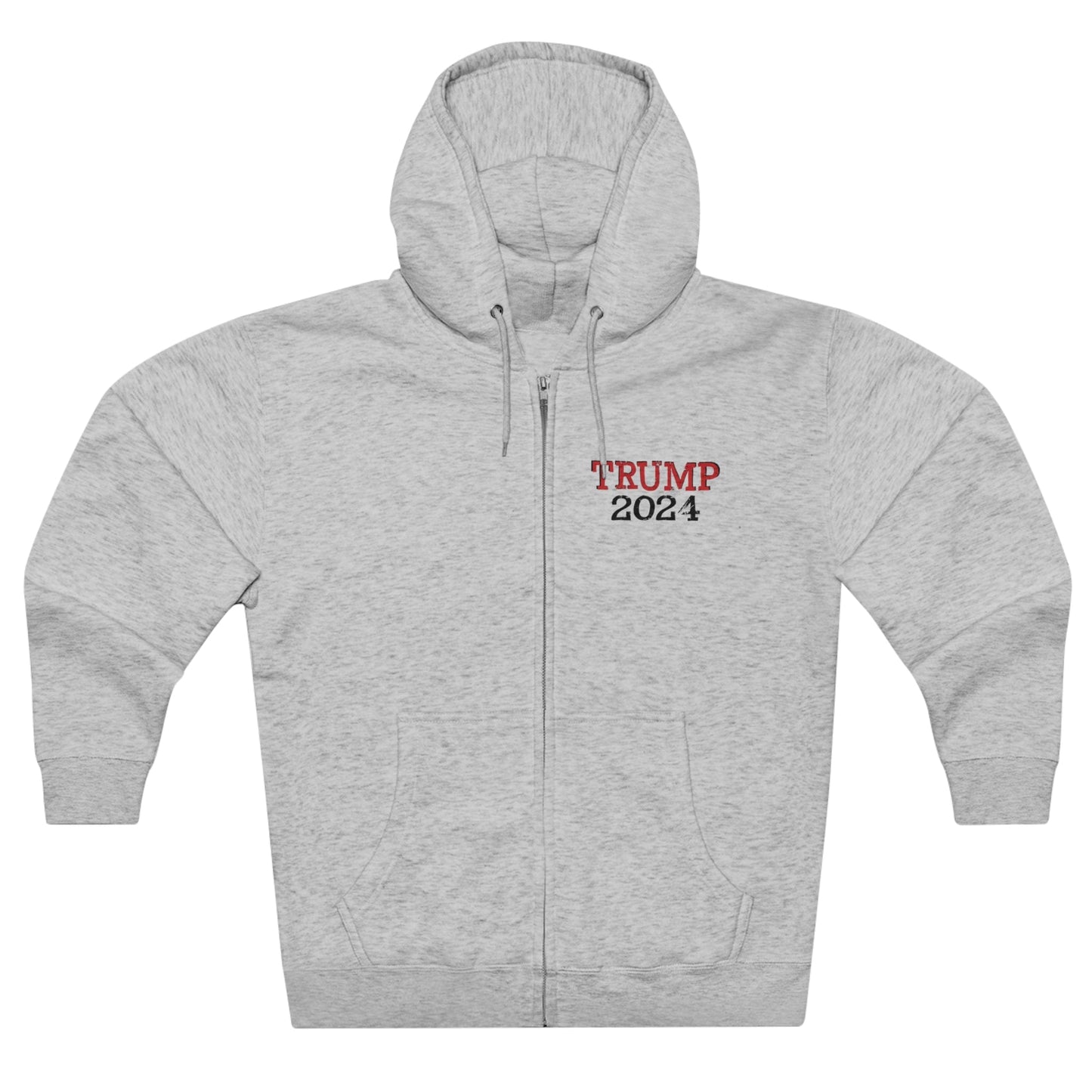 Unapologetically MAGA - Trump 2024 Zip-Up Hoodie