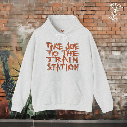 Trump Takes Joe to the "Train Station" Hoodie