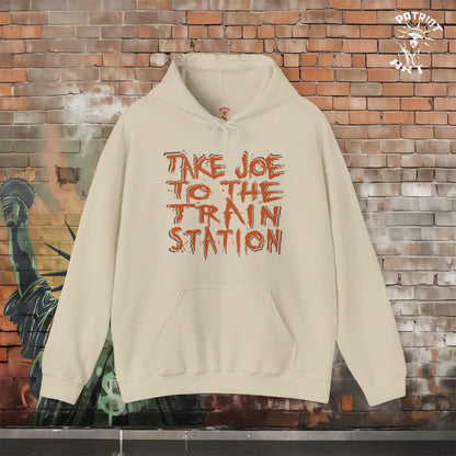 Trump Takes Joe to the "Train Station" Hoodie