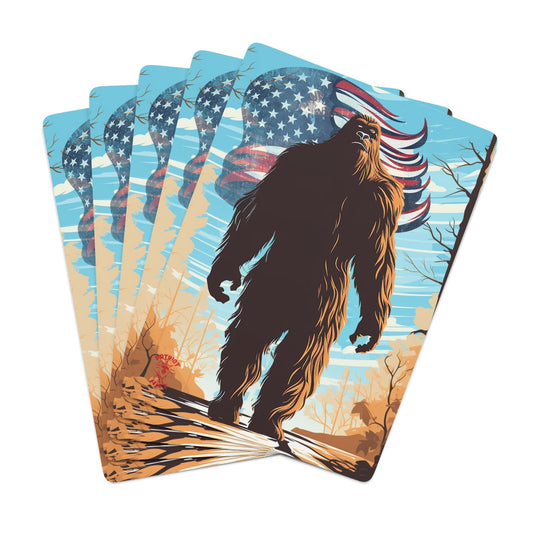 The Big Foot Custom Poker Cards