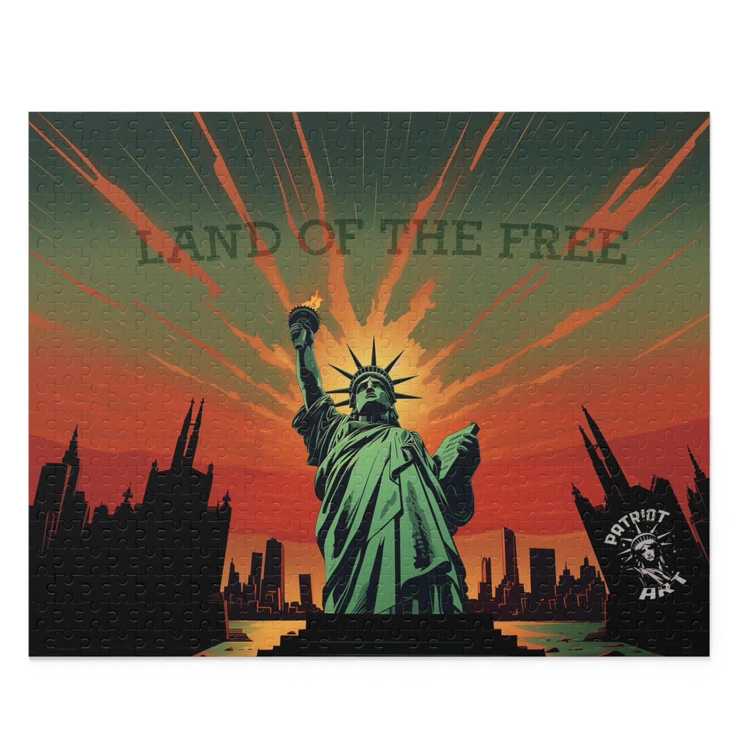 Land of the Free Puzzle (120, 252, 500-Piece)