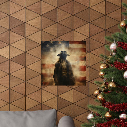 Echoes of Freedom Matte Horizontal Poster