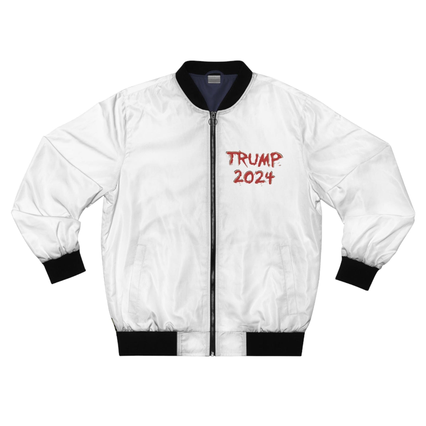 Trump 2024 Unleashed Monochrome Bomber Jacket