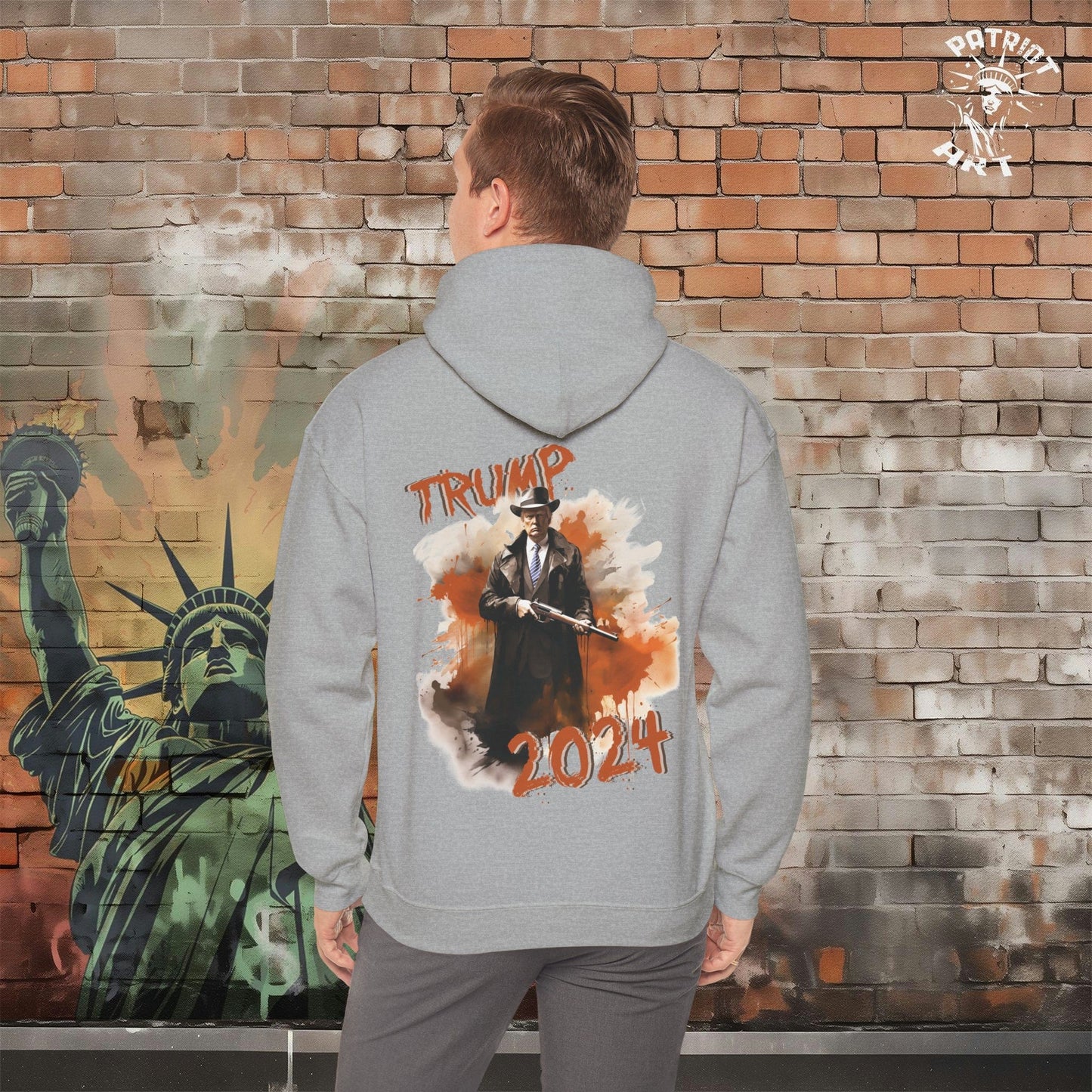 Trump Takes Joe to the "Train Station" Hoodie