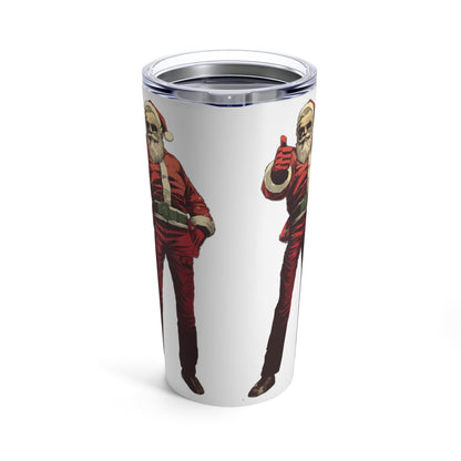 Santa Thumbs Up Tumbler 20oz