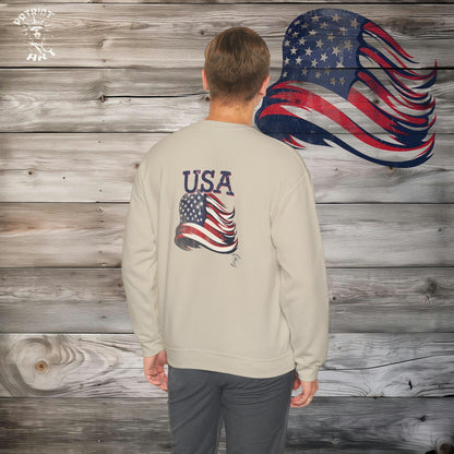 Faith Family and Freedom Crewneck Sweatshirt