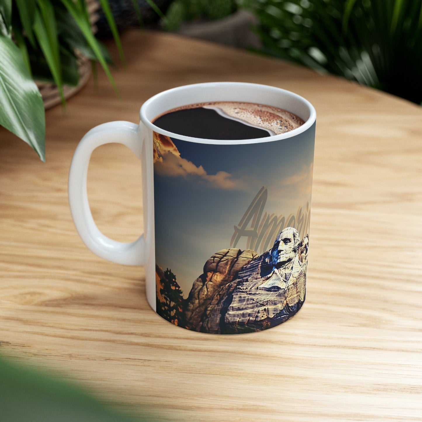 Mount Rushmore 11oz Coffee Mug