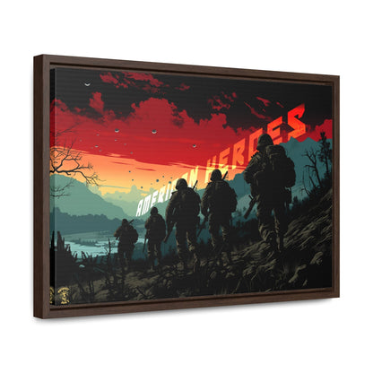 Armed Forces Framed Gallery Canvas Wraps