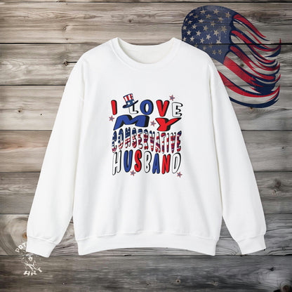 I Love My Conservative Husband Sweatshirt