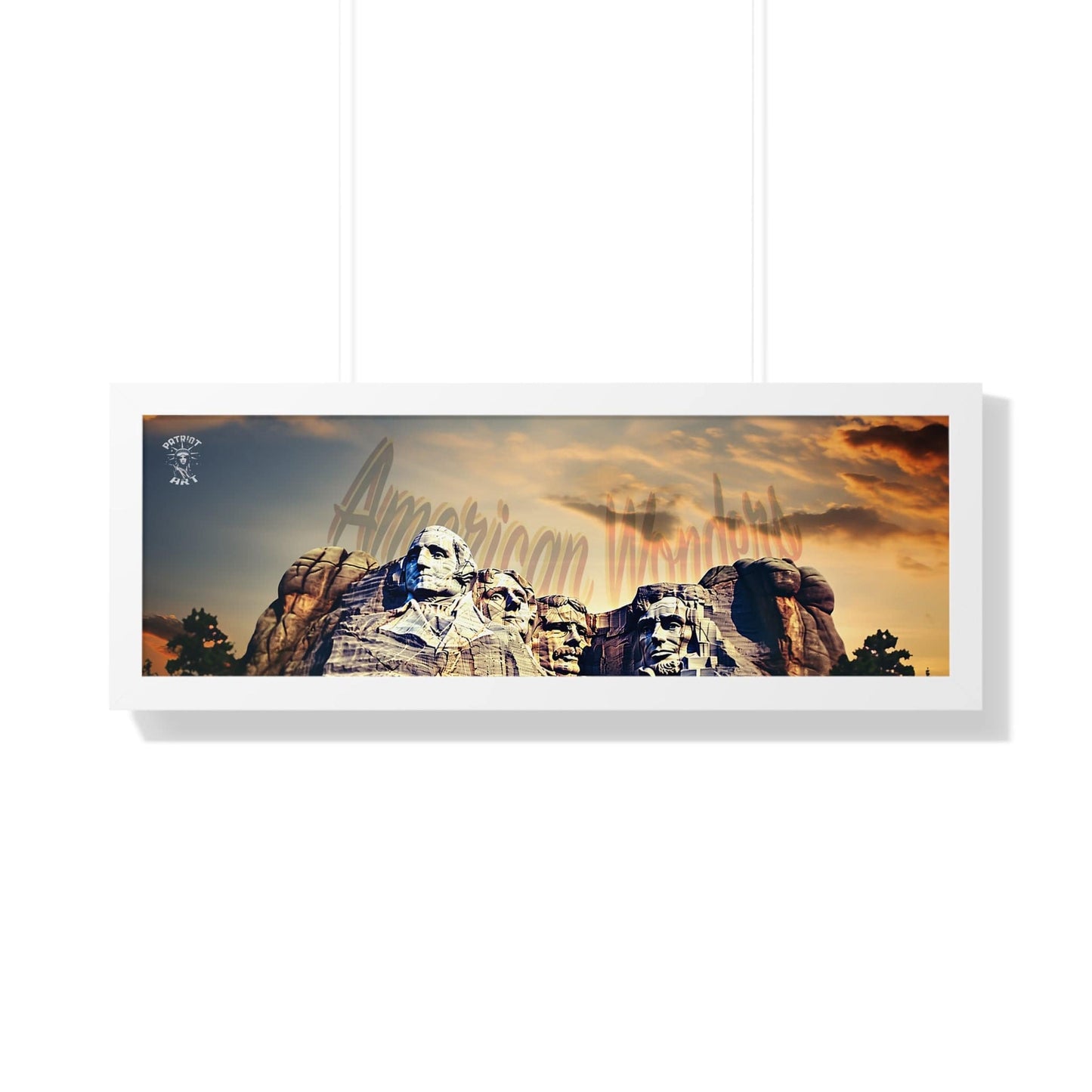 Mount Rushmore Framed Poster