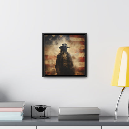 Echoes of Freedom Framed Gallery Canvas Wraps