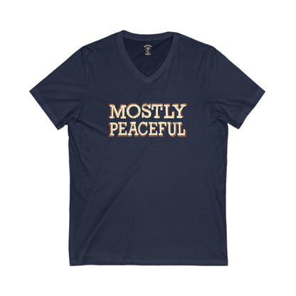 Mostly Peaceful V-Neck