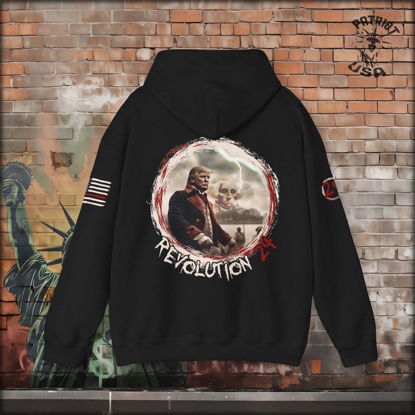 Trump Revolution 24 Hoodie