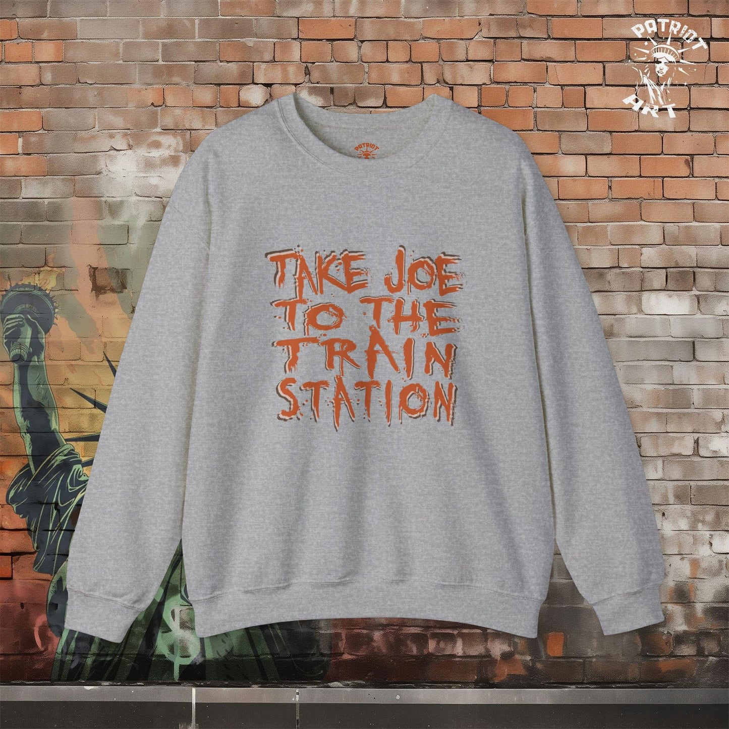 Trump Takes Joe to the "Train Station" Sweatshirt