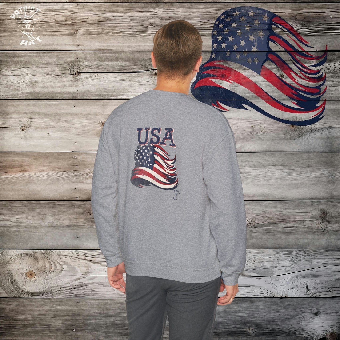 Faith Family and Freedom Crewneck Sweatshirt