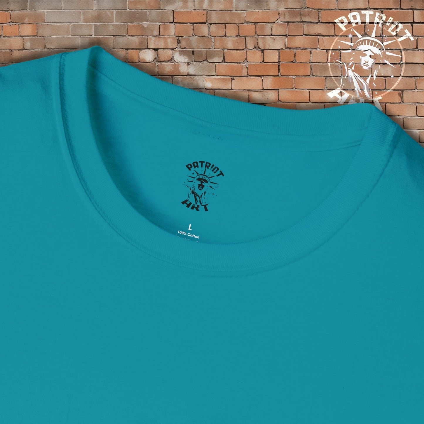 Lady Liberty Simple Logo T-Shirt