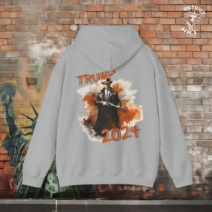 Trump Takes Joe to the "Train Station" Hoodie