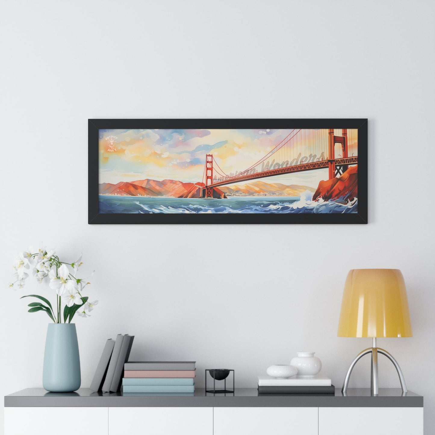 Golden Gate Bridge Framed Poster