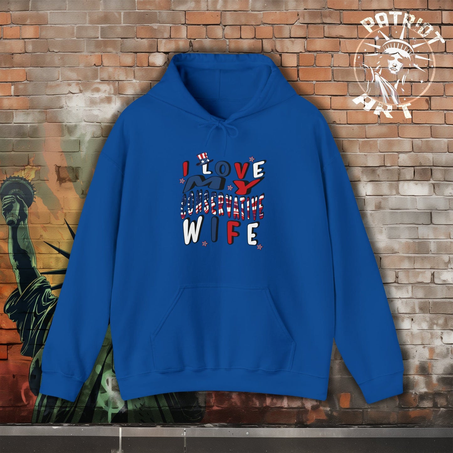 I Love My Conservative Wife Hoodie