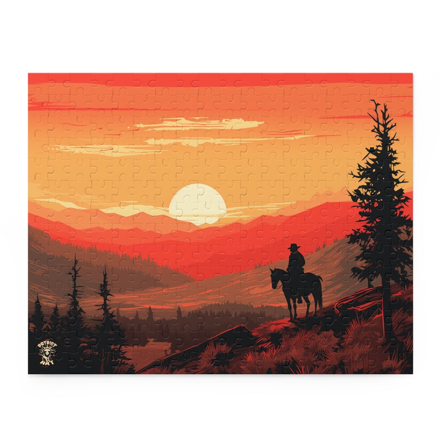 The Lone Ranger Puzzle (120, 252, 500-Piece)