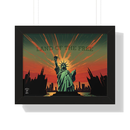 Land of the Free Framed Poster