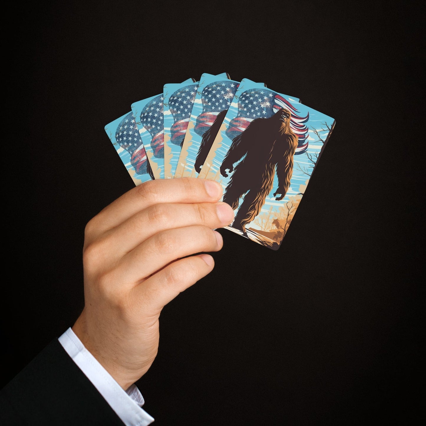 The Big Foot Custom Poker Cards