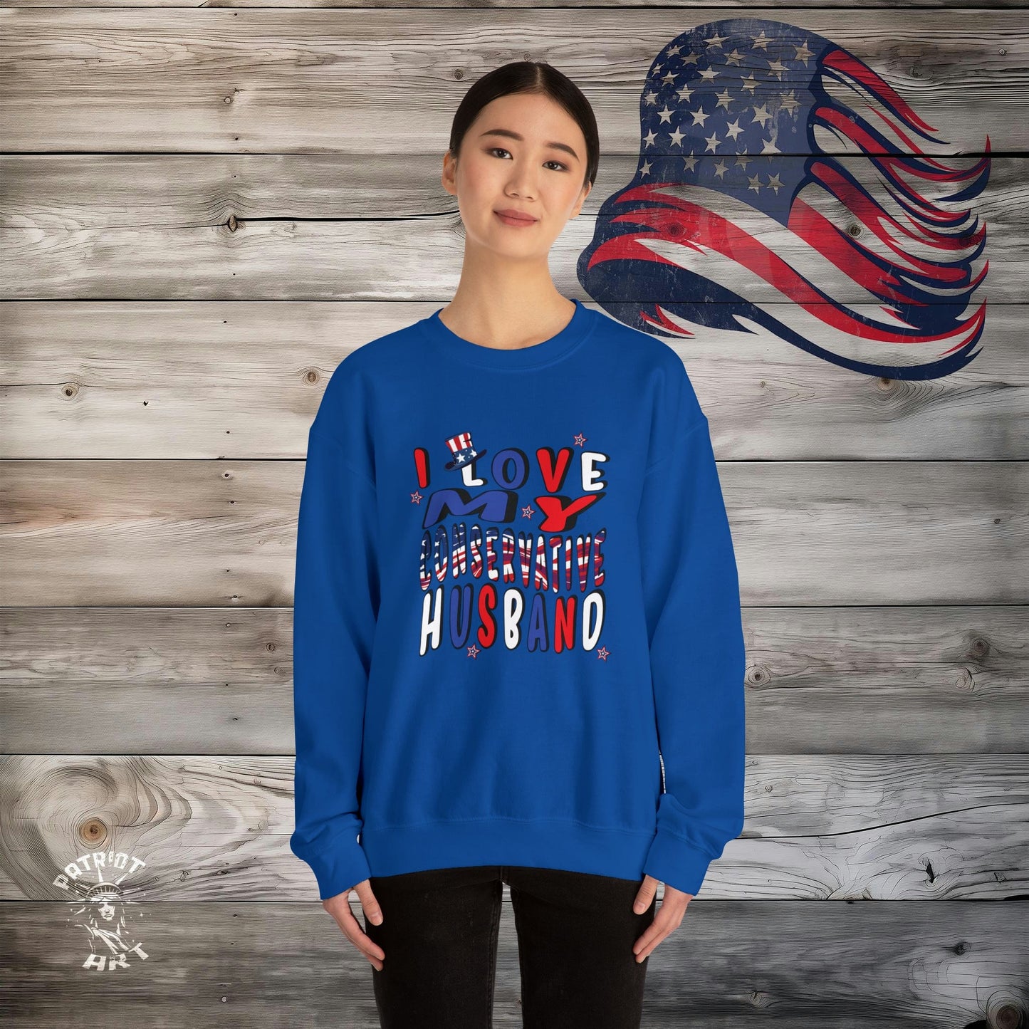 I Love My Conservative Husband Sweatshirt